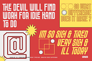 Carglos - Condensed Sans Serif Font, a Sans Serif Font by Say Studio (Thumbnail 10 of 13)