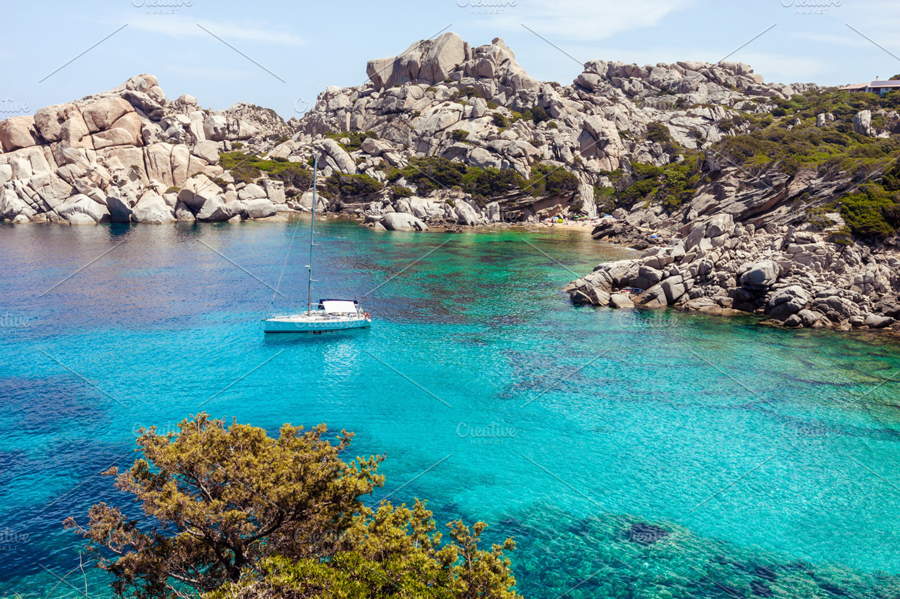 Picturesque beach in Sardinia, a Nature Photo by BOOCYS