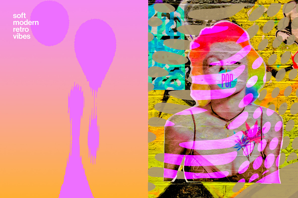 Pop Art Dot Patterns - Texture Kit, a Pattern Graphic by Studio GRRR (Photo 3 of 7)