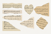 Vintage Notebook Pages, a Decorative Illustration by Anna Studio (Thumbnail 11 of 12)