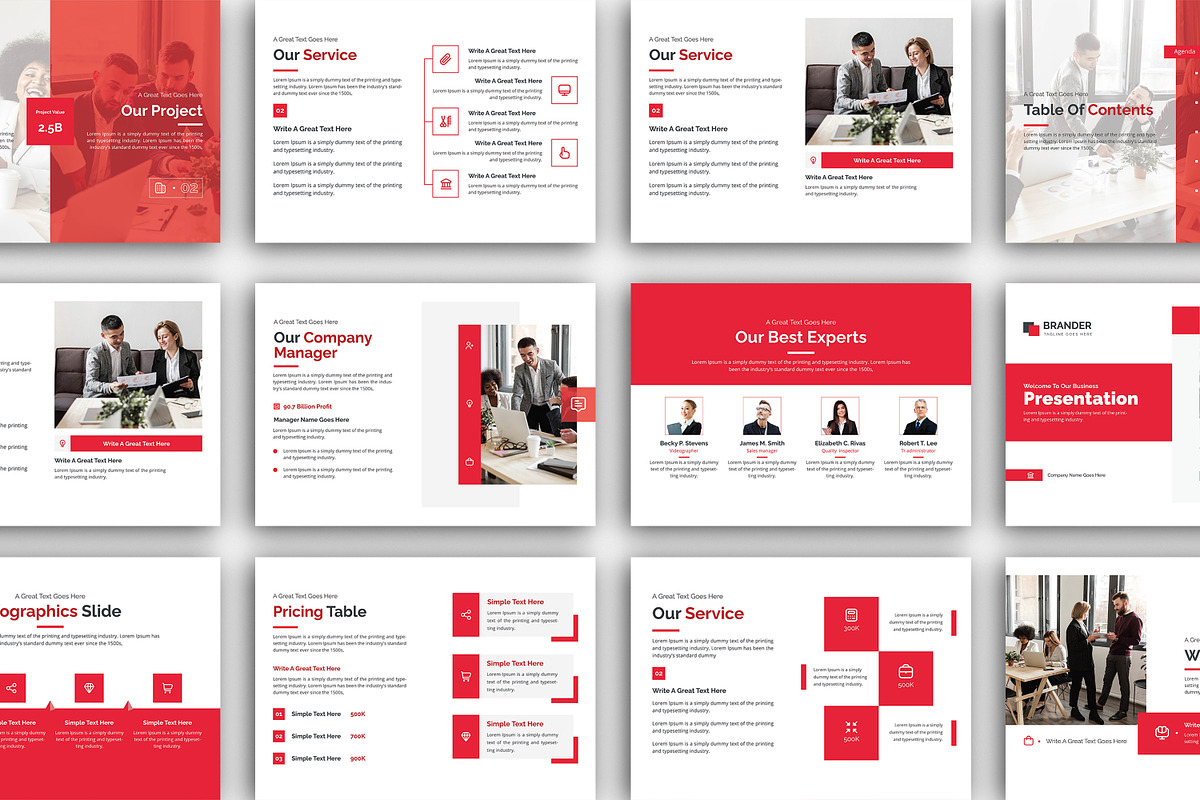 Corporate Business Presentation, a Presentation Template by creative-mint (Photo 8 of 8)