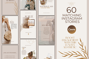 Boho Chic Minimal Instagram Template