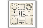 Vintage Set of Elements, a Texture Graphic by FineArtStudio (Thumbnail 3 of 3)