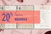 Resume CV Portfolio Bundle, a Resume Template by Showy68 Template (Thumbnail 1 of 4)