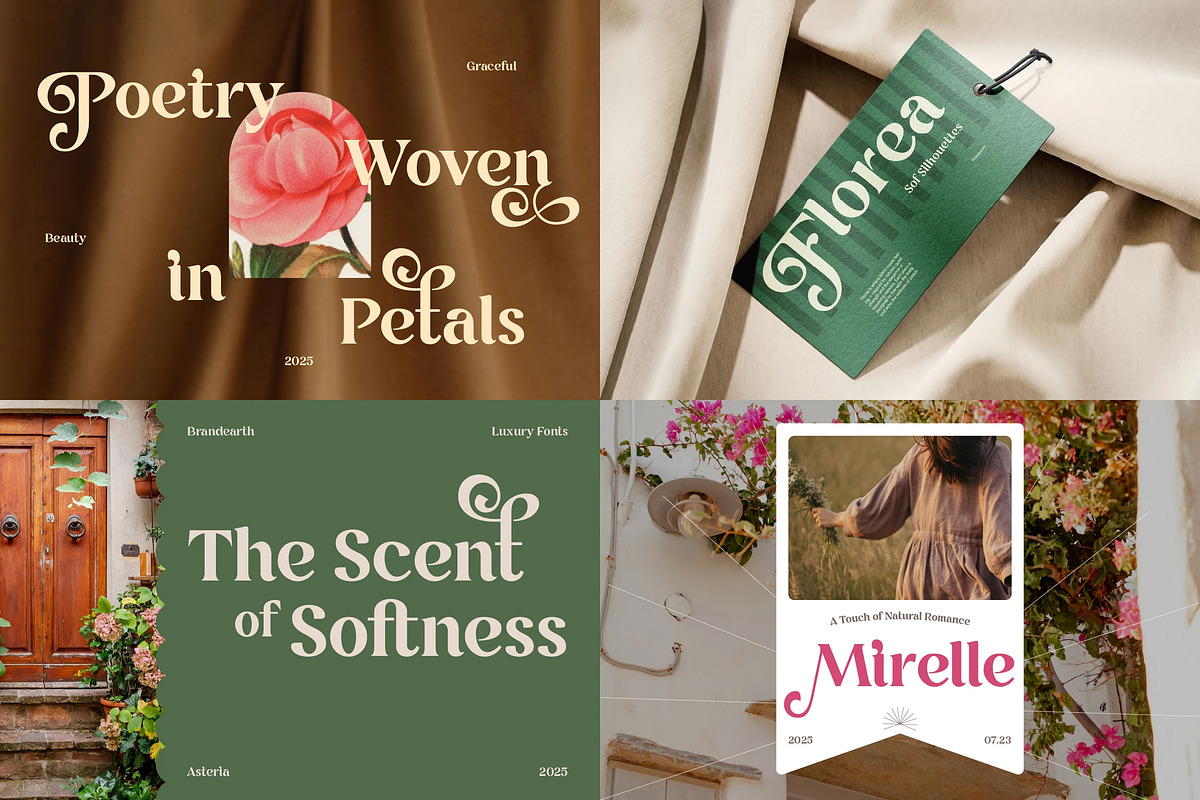 Elegant Serif – 8 Font Bundle, a Serif Font by Brand Earth (Photo 3 of 10)