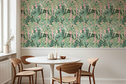 Wild tropical jungle palm pattern, a Pattern Graphic by Cotton Melon pattern Shop (Thumbnail 4 of 5)
