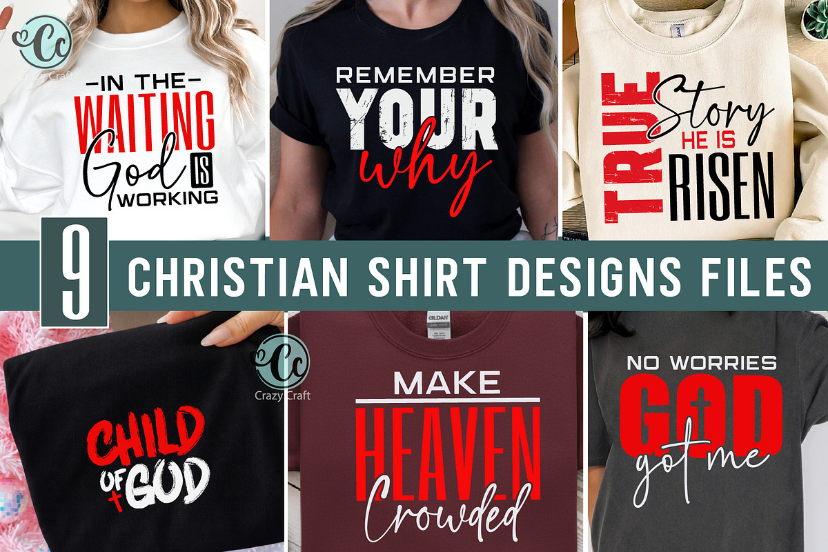 Christian PNG Bundle, Christian svg, an Illustration by CrazyCraft (Photo 1 of 6)