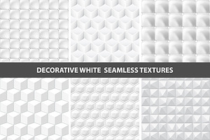 White Seamless Decorative Textures