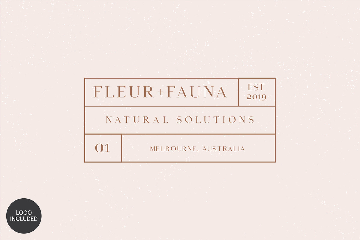 Equinox Stylish Font duo & logo set, a Slab Serif Font by Studio Aurora (Photo 9 of 13)
