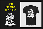 Skateboarding  t-shirt design, an Object Graphic by Kseniia Kuznetsova (Thumbnail 4 of 5)