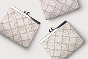 Coquette Bows & Rococo Pattern, a Wallpaper Graphic by Yello_illustration (Thumbnail 13 of 16)
