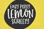 Farmhouse Lemonade Handwritten Font, a Serif Font by Sabrina Schleiger Design (Thumbnail 3 of 6)