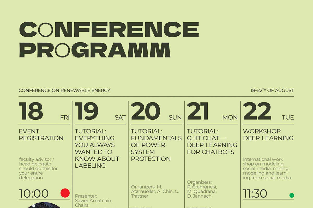 Conference Event Program Poster, a Flyer Template by Danil Polshin (Photo 8 of 9)