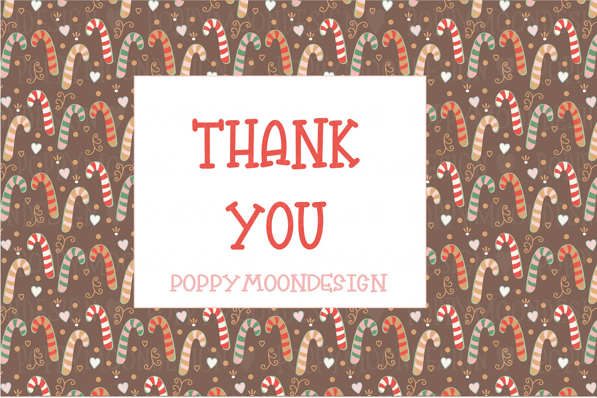 Sweet Holiday clipart set, an Illustration by Poppymoondesign (Photo 2 of 2)