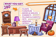 PROCREATE INTERIOR CREATOR TOOLKIT, a Brush Add-On by AlexandraArt (Thumbnail 3 of 10)