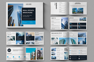 Real Estate Brochure Landscape, a Brochure Template by ContestDesign