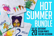 SALE! Hot summer bundle PRINTS, a Decorative Illustration by VioSilent (Thumbnail 2 of 12)