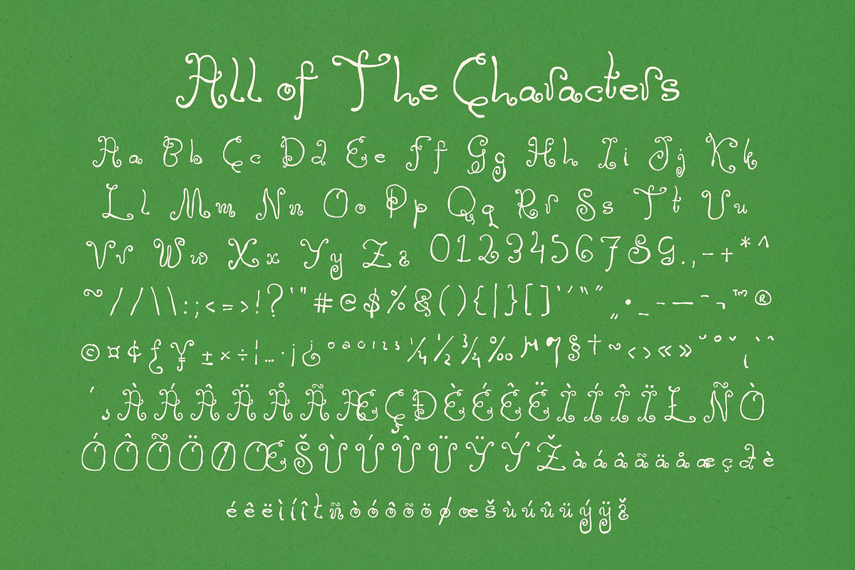 CS Shiane, a Handwritten Font by Craft Supply Co. (Photo 8 of 8)