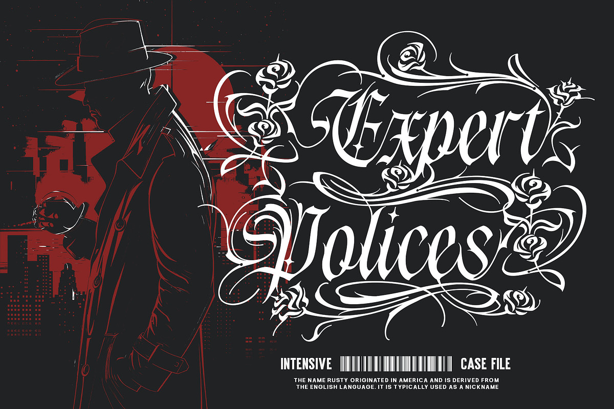 Sacra Spina Typeface, a Blackletter Font by alit design (Photo 7 of 20)