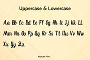 Kayzuha Modern Handwritten Font, a Handwritten Font by ResumeFabs (Thumbnail 2 of 7)