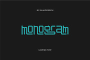 Camera - Monogram Ligature Font, a Sans Serif Font by suhadidesign (Thumbnail 3 of 15)