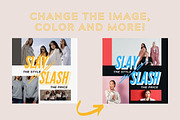 Stay Golden-Canva Instagram Template, a Social Media Template by Mintistic Design (Thumbnail 3 of 8)