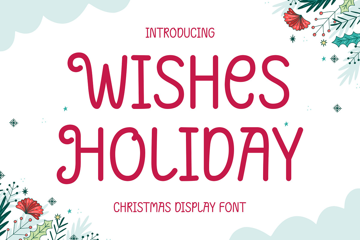 DT Wishes Holiday, a Symbol Font by Dryy.type (Photo 1 of 8)