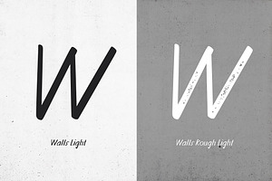 Walls Light & Walls Rough Light