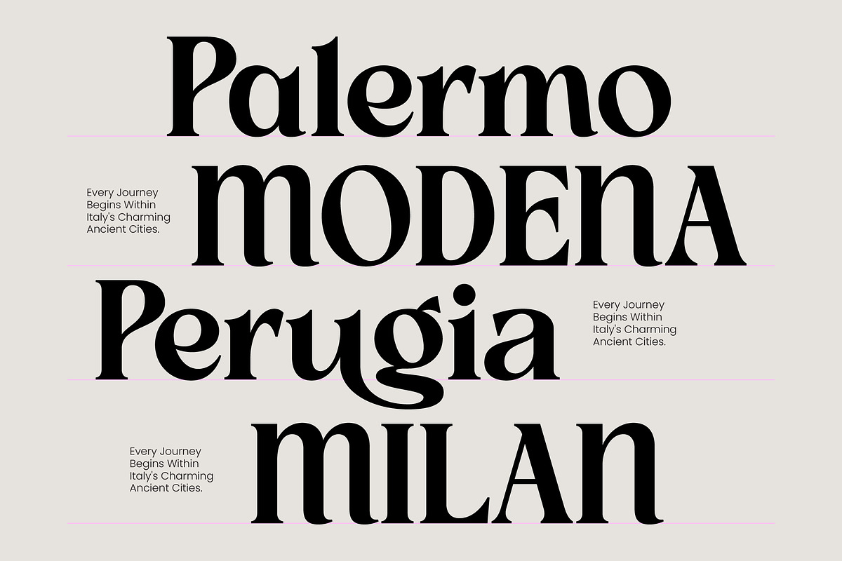 Slow Bar Stories Display Serif, a Serif Font by AmorfaType (Photo 5 of 8)