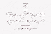 Manuscript 1284 // Calligraphy Font, a Script Font by PeachCreme (Thumbnail 11 of 13)