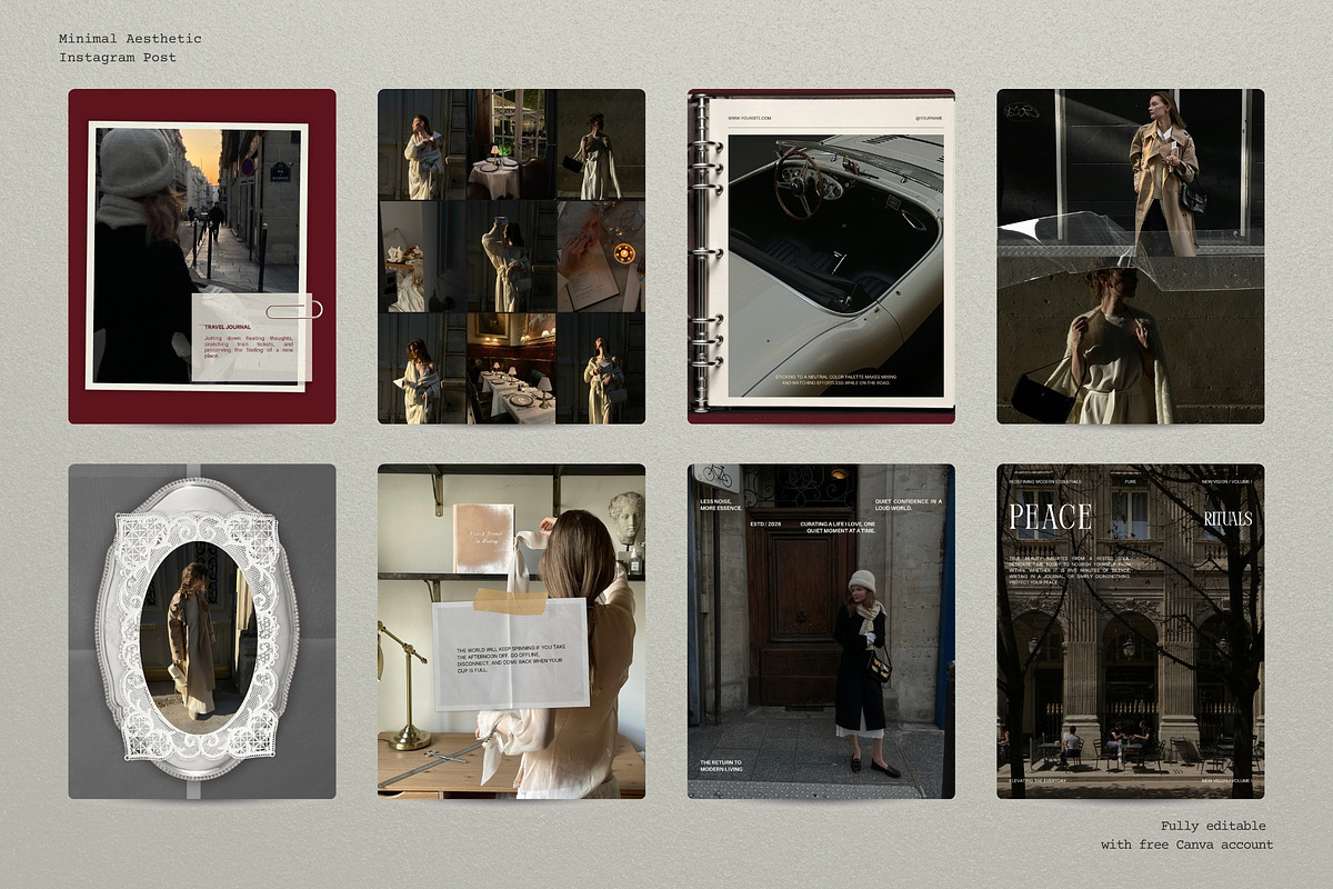 Modern Elegance Canva Social Kit, a Social Media Template by Pani Temp. (Photo 8 of 16)