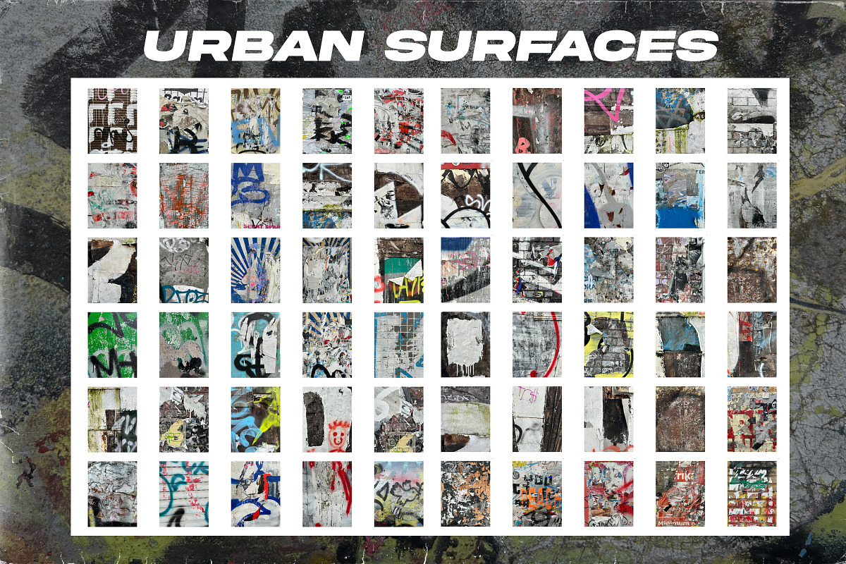 Urban Textures Bundle, a Texture Graphic by New Blood Studio - Berlin (Photo 9 of 11)
