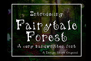 Fairytale Forest, a Serif Font by crystal.baier (Thumbnail 1 of 3)