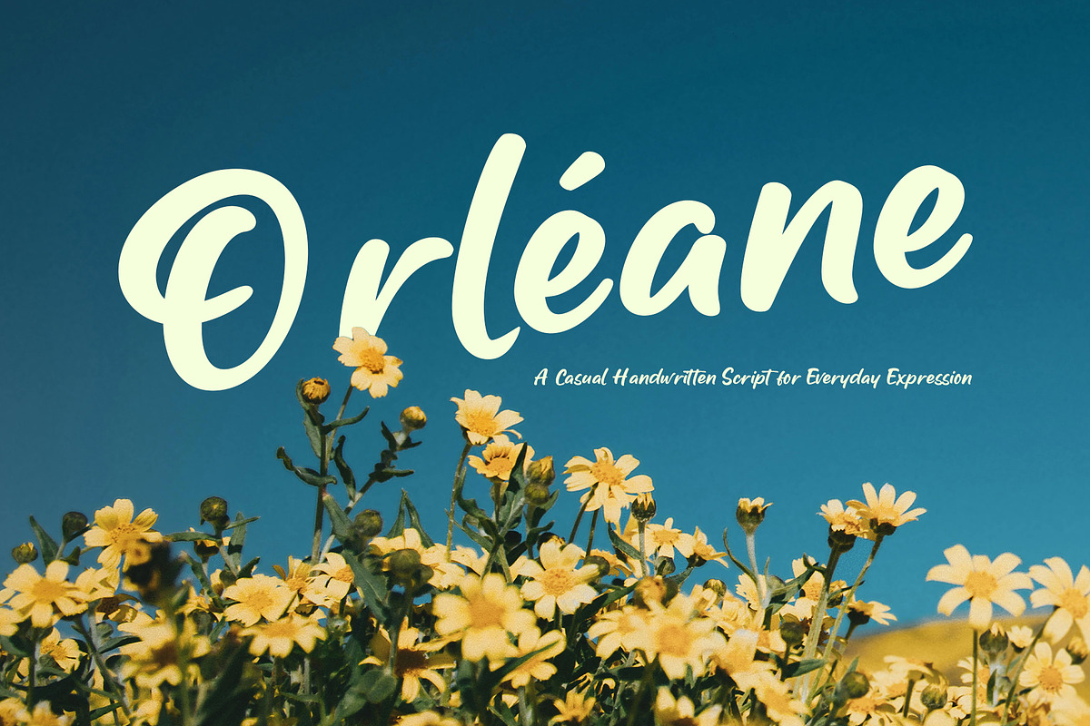 Orléane – Classic Handwritten Script, a Handwritten Font by Inviline.co (Photo 10 of 10)