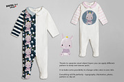 Baby Jumpsuit Mock Up, an Apparel Mockup by Mockup Up! (Thumbnail 2 of 5)