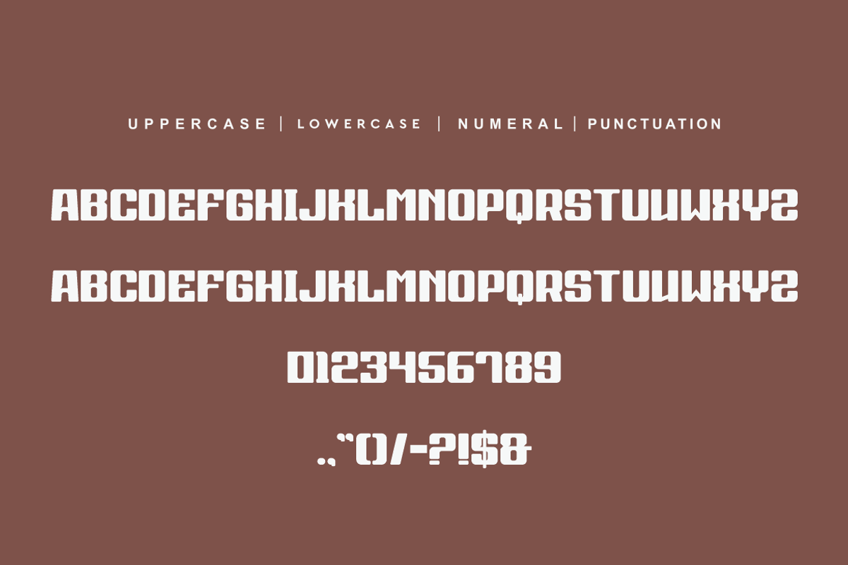 Retro Mounta, a Sans Serif Font by alon kelakon (Photo 5 of 6)