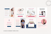 Alyssa Blog/Pinterest Canva Template, a Websites & App Template by The Canva Template Shop (Thumbnail 5 of 7)