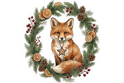 Cozy Winter Animals Clipart Bundle, an Animal Illustration by T-shirt Pond (Thumbnail 18 of 26)