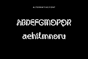Gasteno - Experimental Unique Font, a Sans Serif Font by QR Design Studio (Thumbnail 6 of 14)