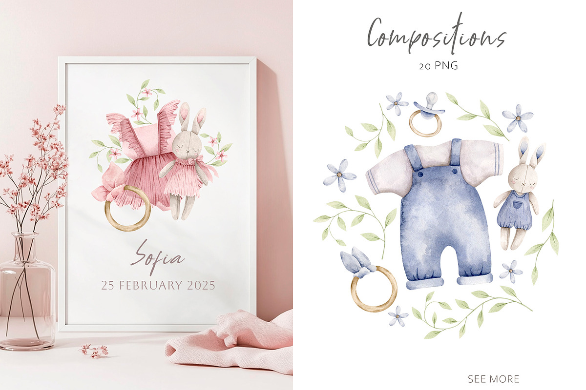 Boy or girl, a Person Illustration by NellyaEgorova (Photo 3 of 12)