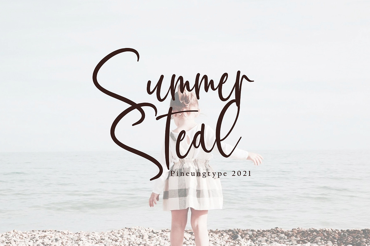 Buslliyan, a Script Font by pineungtype (Photo 6 of 10)