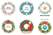 Christmas Wreath PNG  Bundle, an Illustration by DreamArtGraphic (Thumbnail 3 of 5)