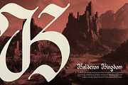 Nowdart | Blackletter Typeface, a Font by Denustudios (Thumbnail 5 of 12)