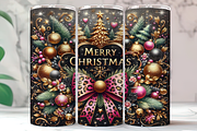 Merry Christmas Tumbler PNG, an Arts & Entertainment Photo by LamanAzalea (Thumbnail 1 of 2)