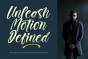 Rekont Laughin Bold Brush Font, a Script Font by stylishtype.co (Thumbnail 11 of 20)