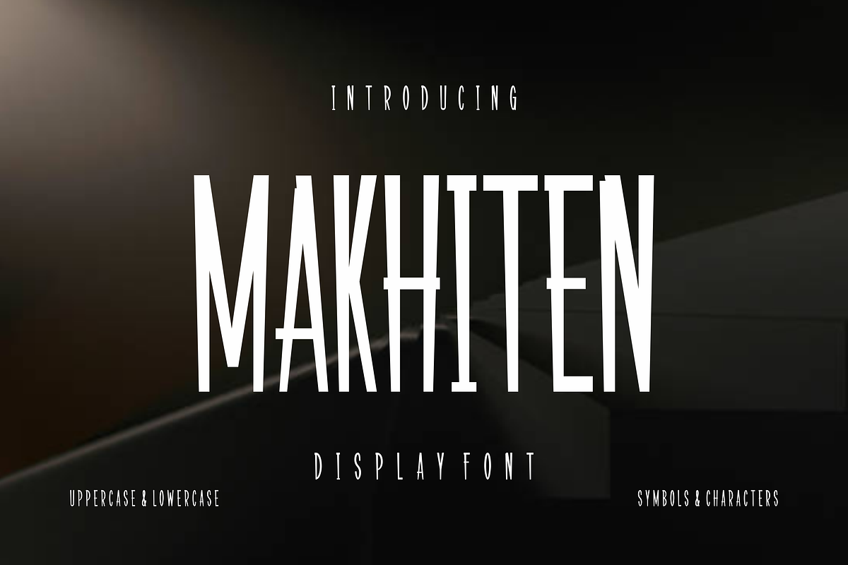 Makhiten, a Symbol Font by lelevien (Photo 1 of 5)