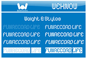 Funrecord Life font, a Font by weknow (Thumbnail 7 of 8)