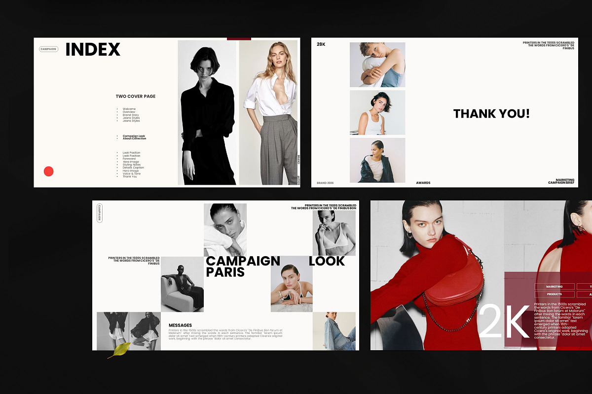Revo | Look Book Template, a Presentation Template by Studio Industry (Photo 2 of 9)