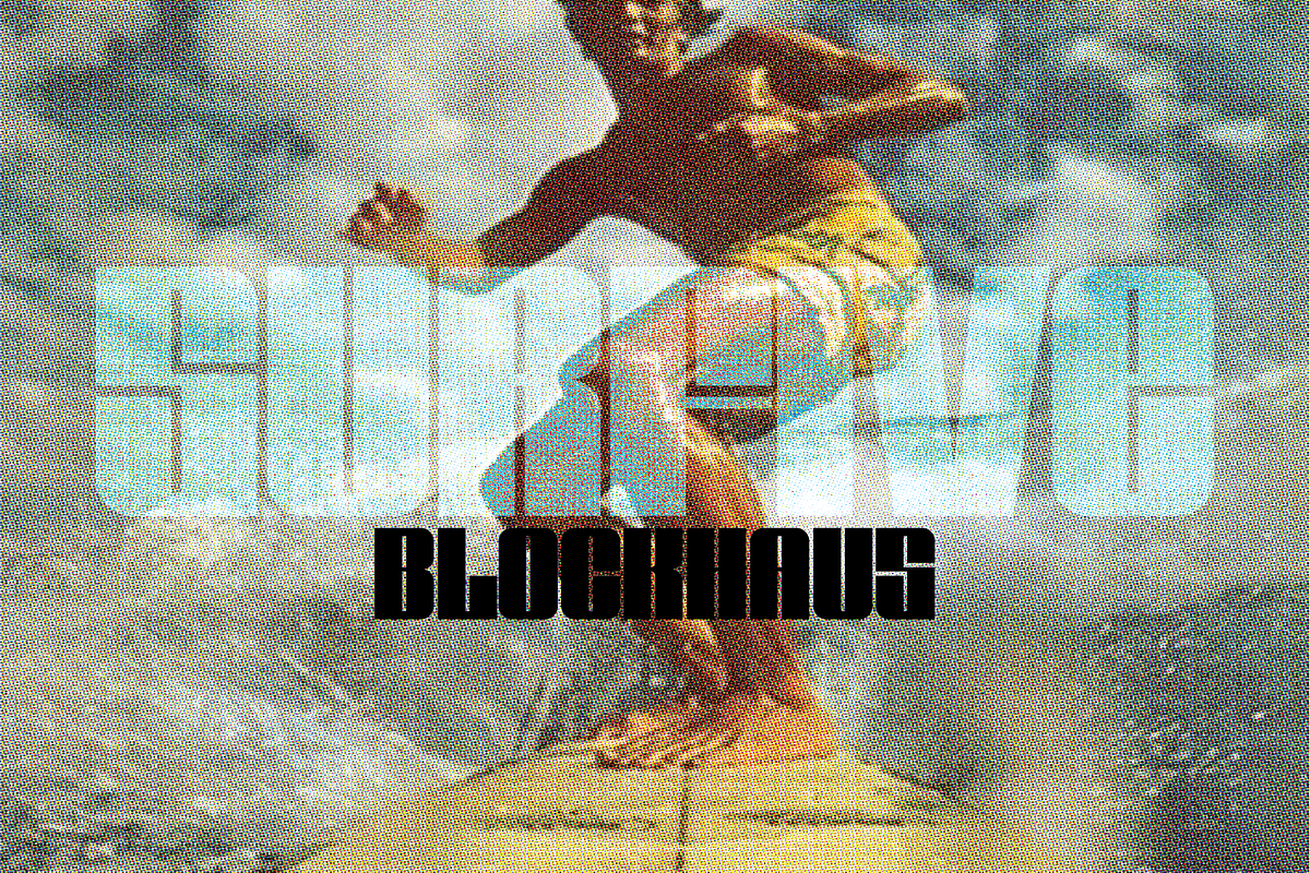 Blockhaus | A Bold Display Font, a Sans Serif Font by Bend Industries (Photo 5 of 7)