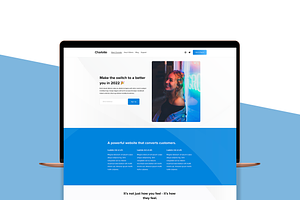 Charlotte - Squarespace 7.1 Template